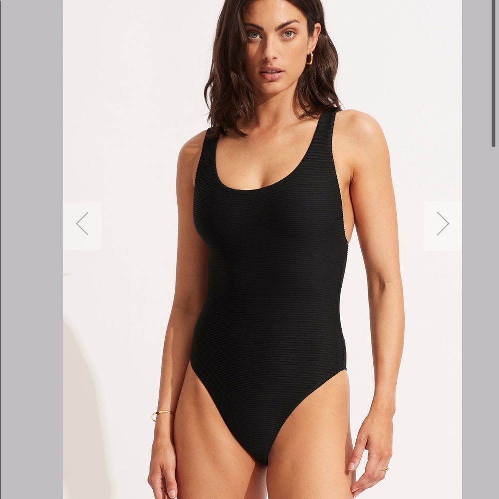 SEAFOLLY ESSENTIALS RETRO TANK MAILLOT
